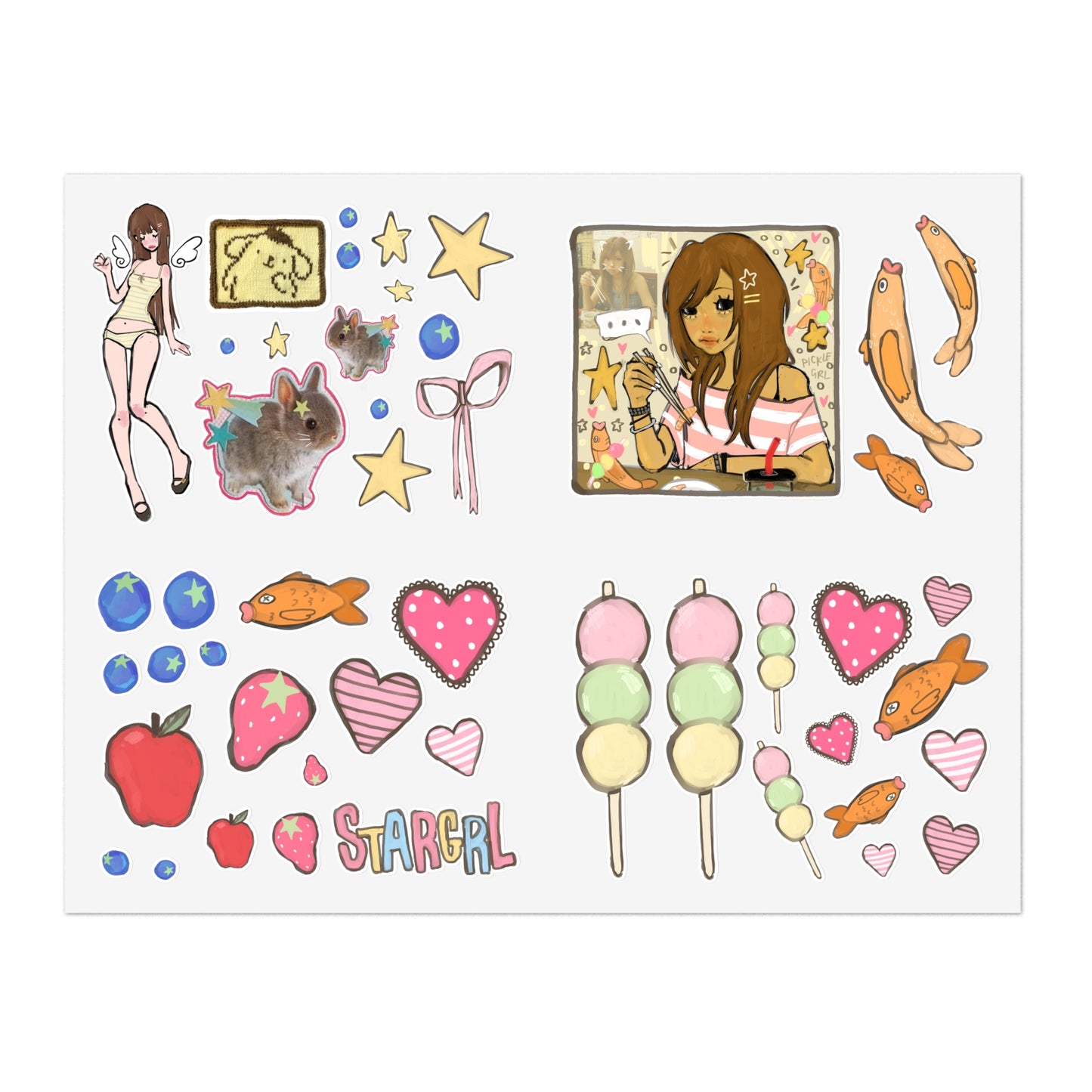 Stargrl Sticker Sheet