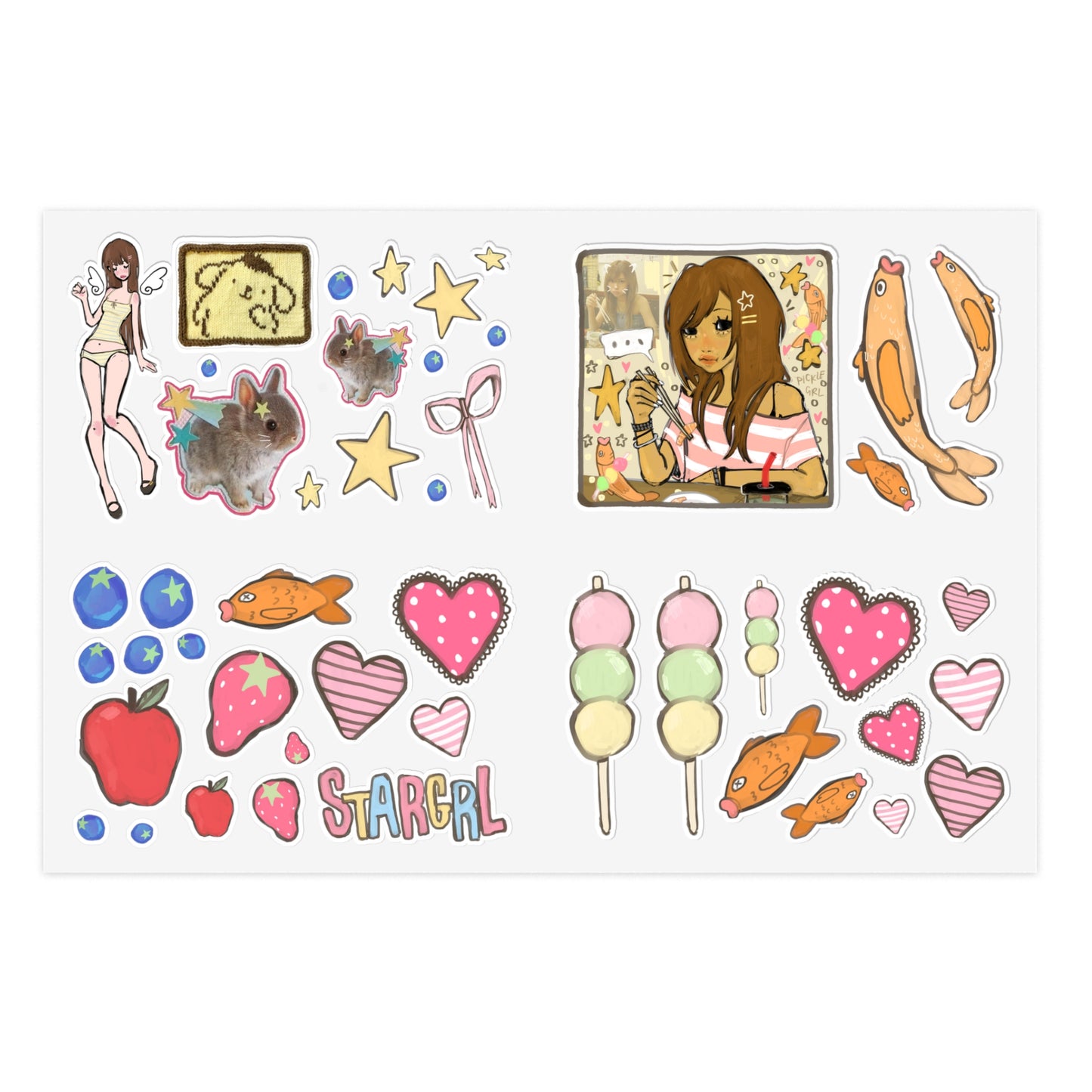 Stargrl Sticker Sheet