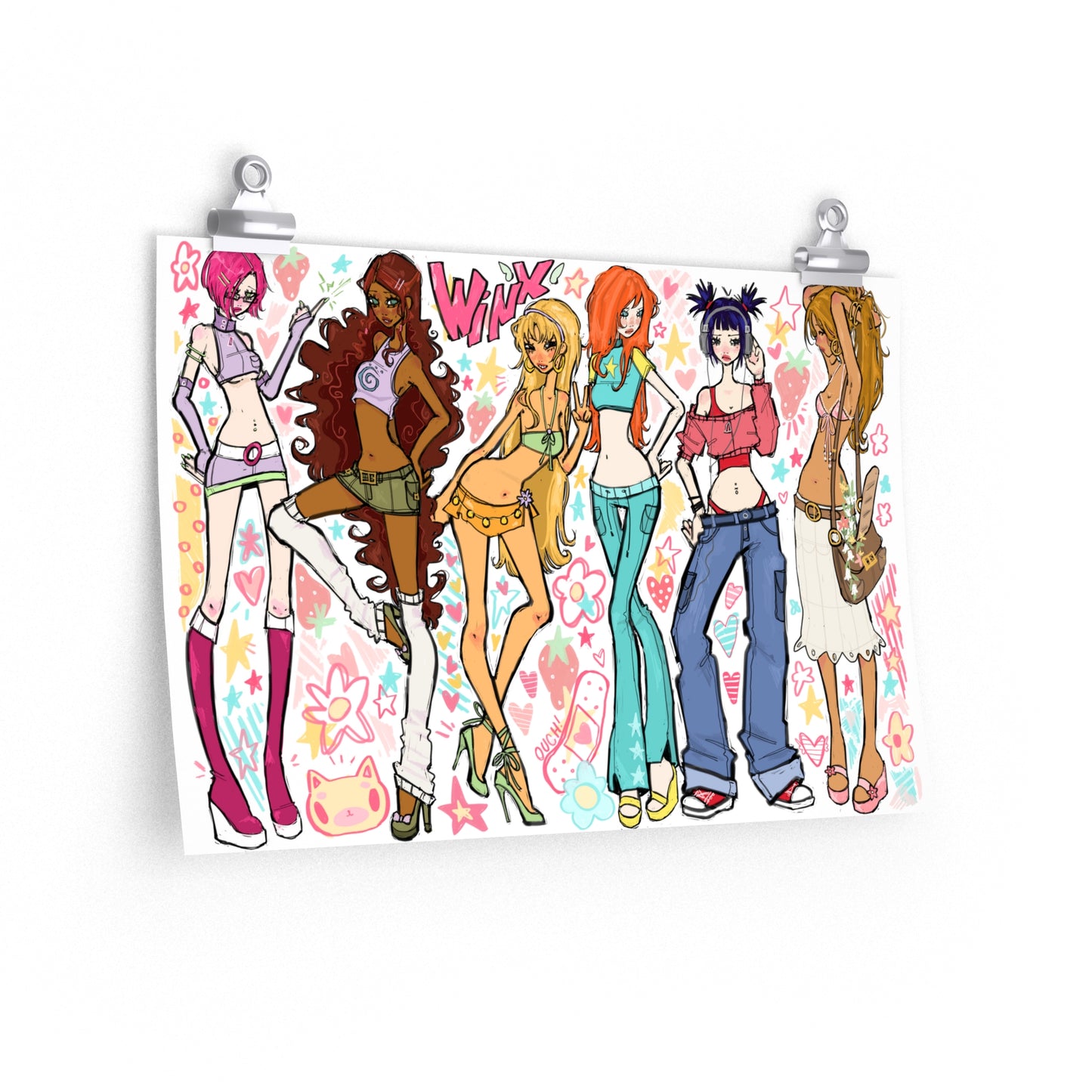 fairy gals print