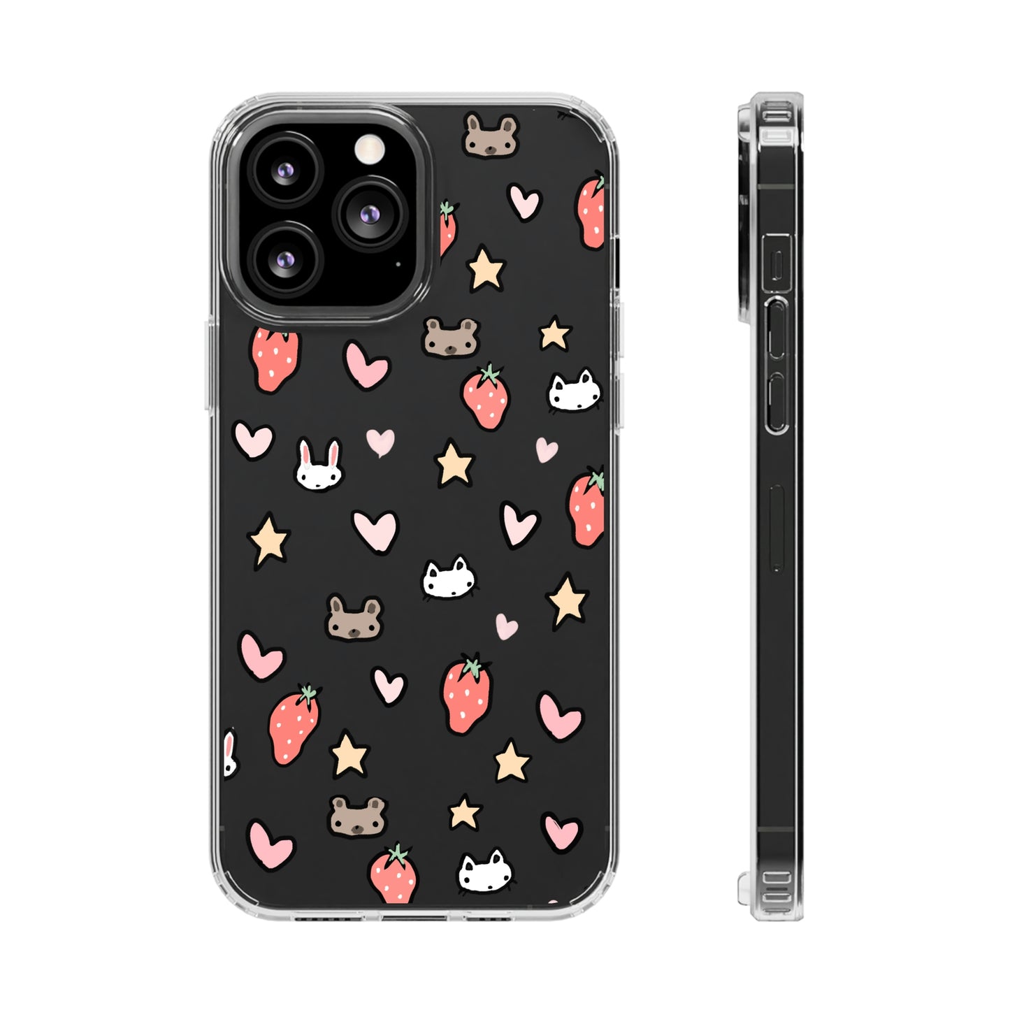 sticker clear case