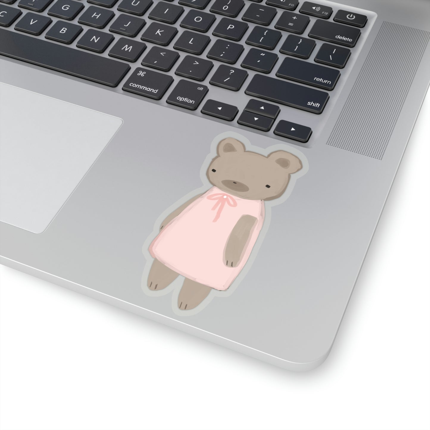 pink bear sticker