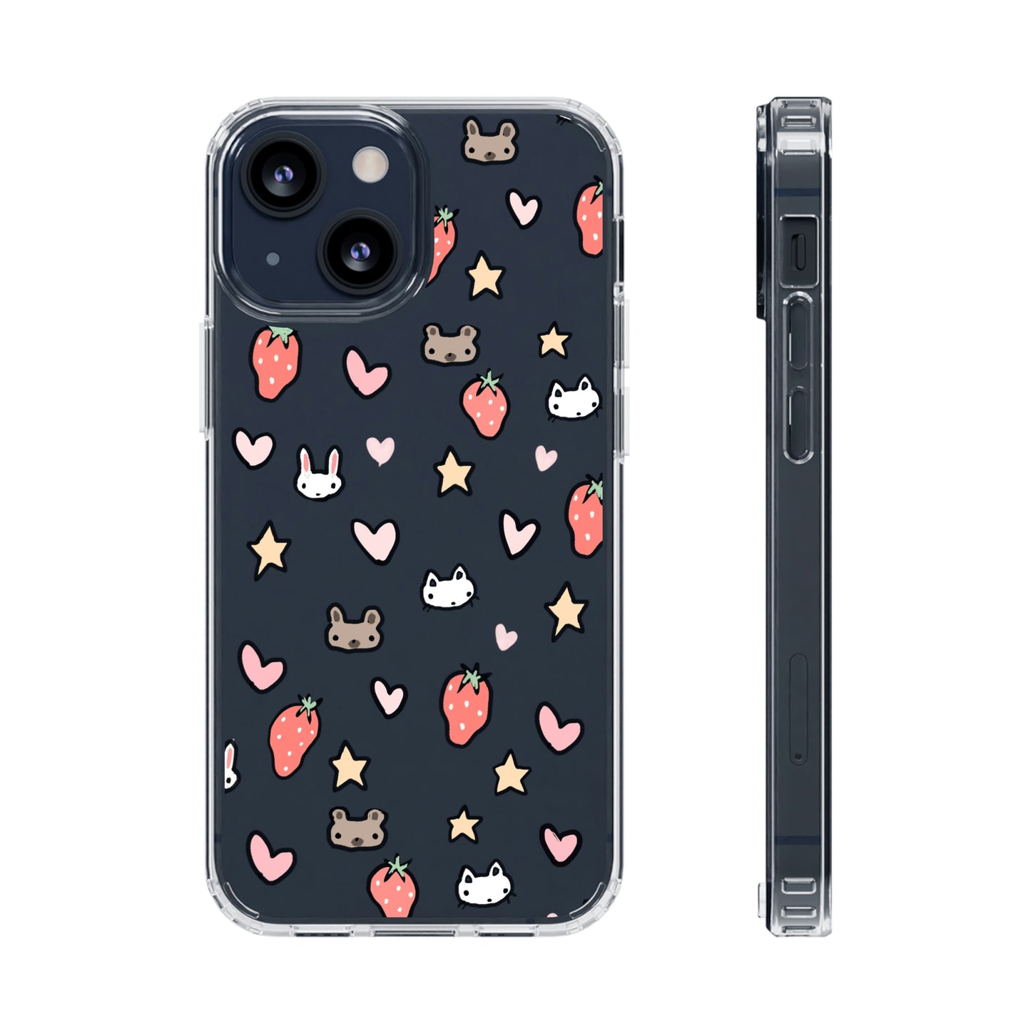 sticker clear case