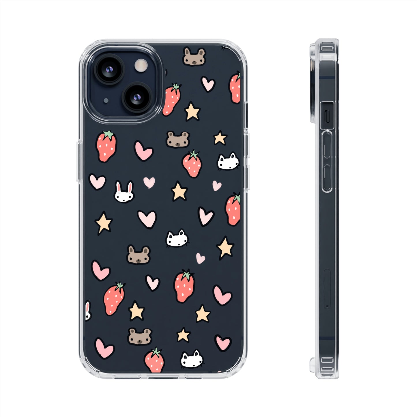 sticker clear case