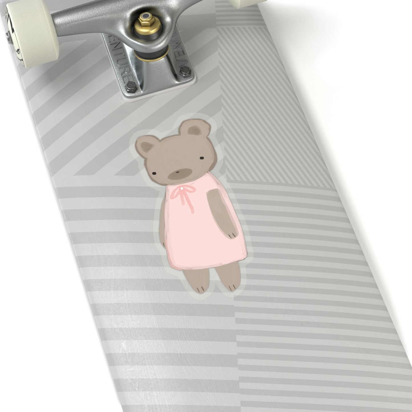 pink bear sticker