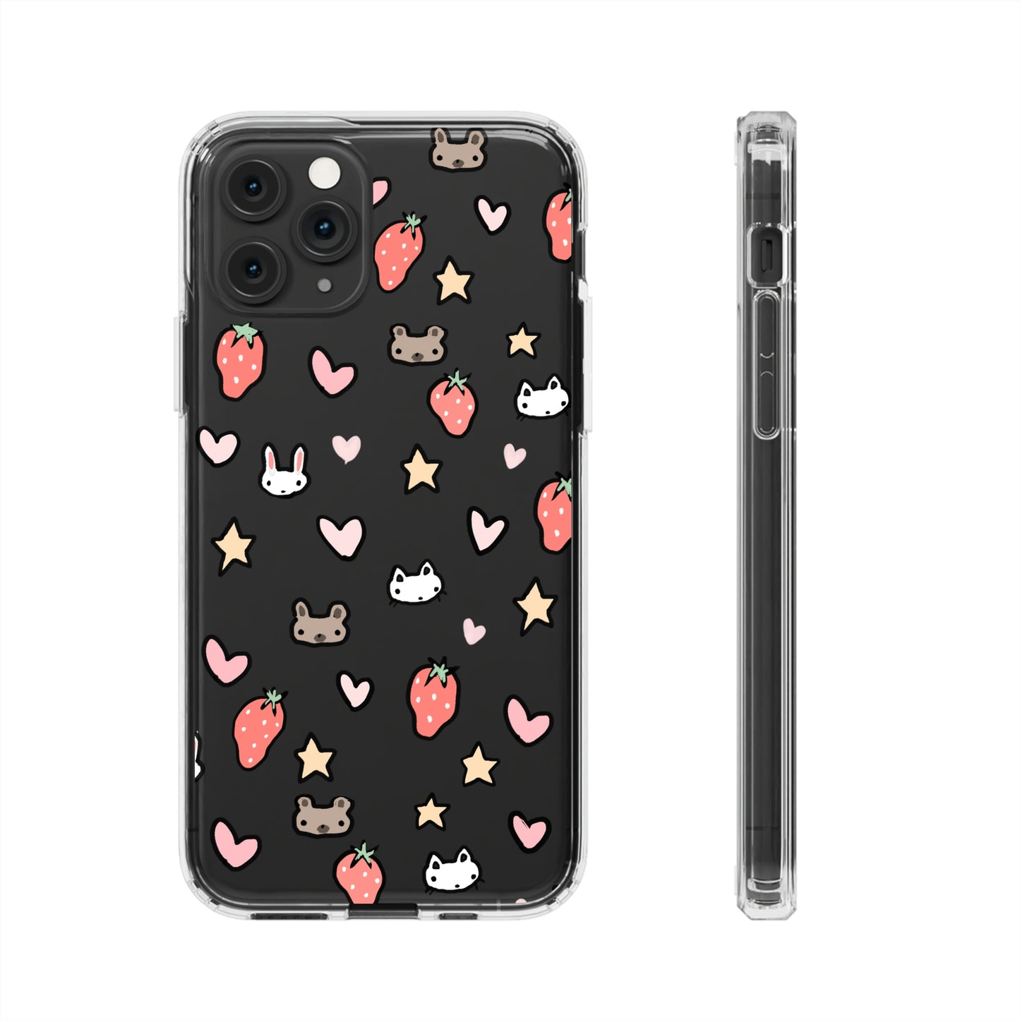 sticker clear case