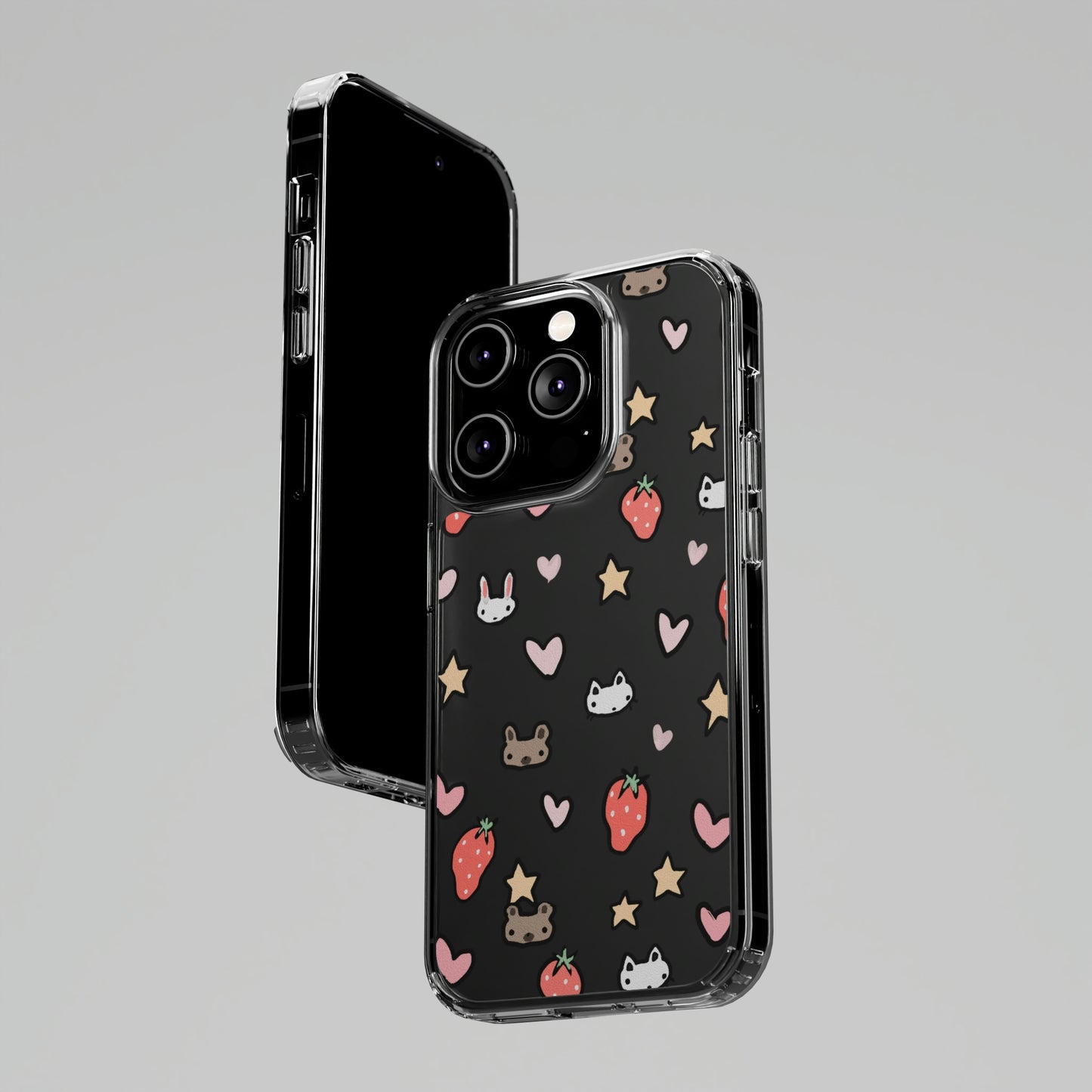 sticker clear case