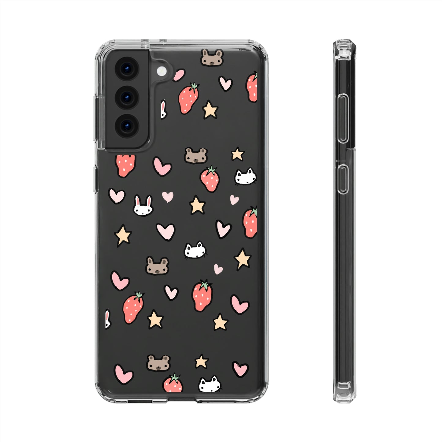 sticker clear case