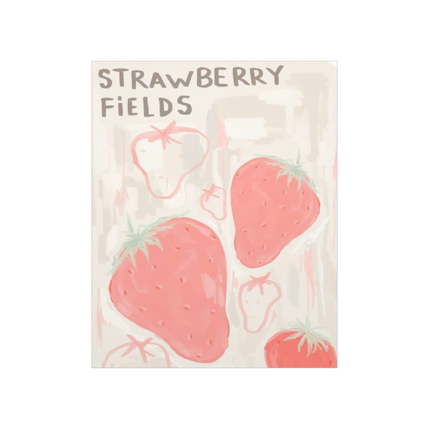 strawberry poster