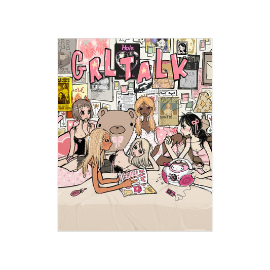 grl talk print