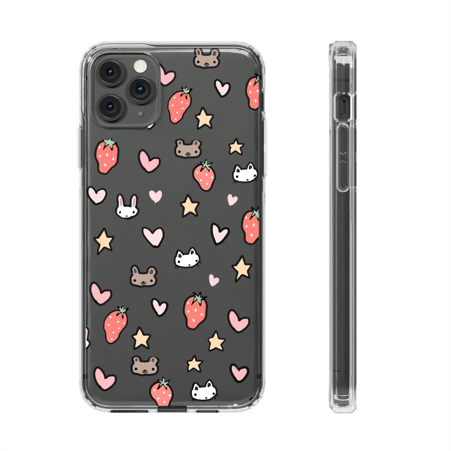 sticker clear case