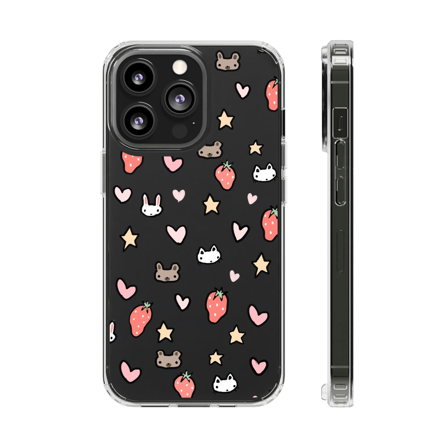 sticker clear case