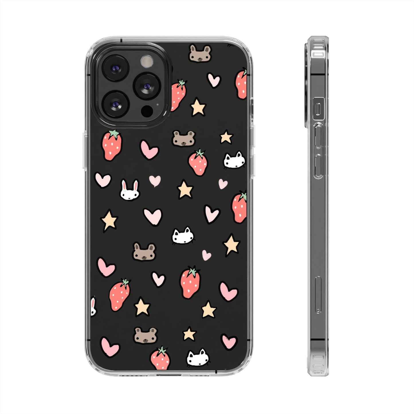 sticker clear case