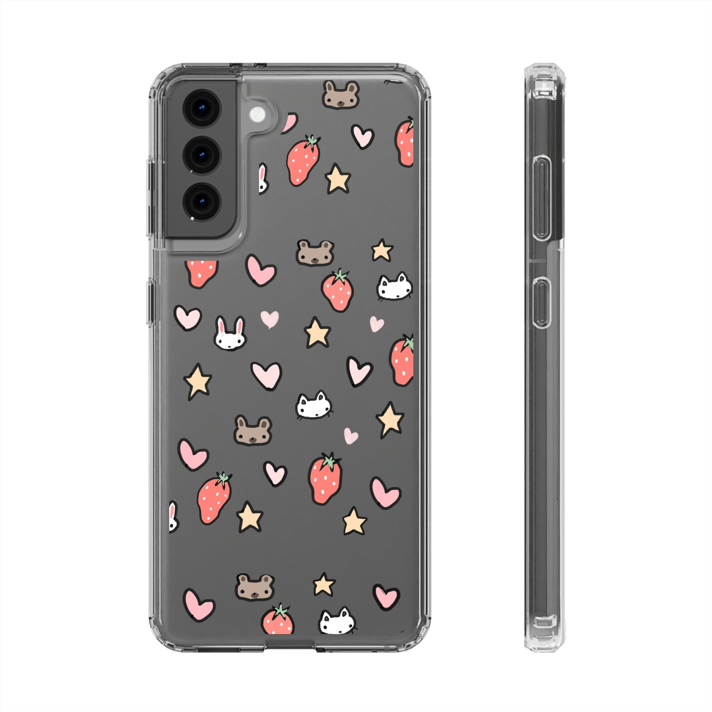 sticker clear case