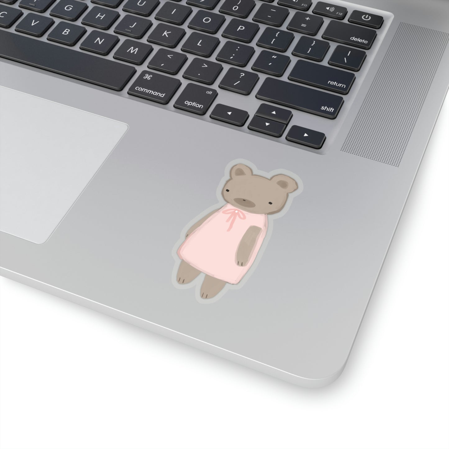 pink bear sticker