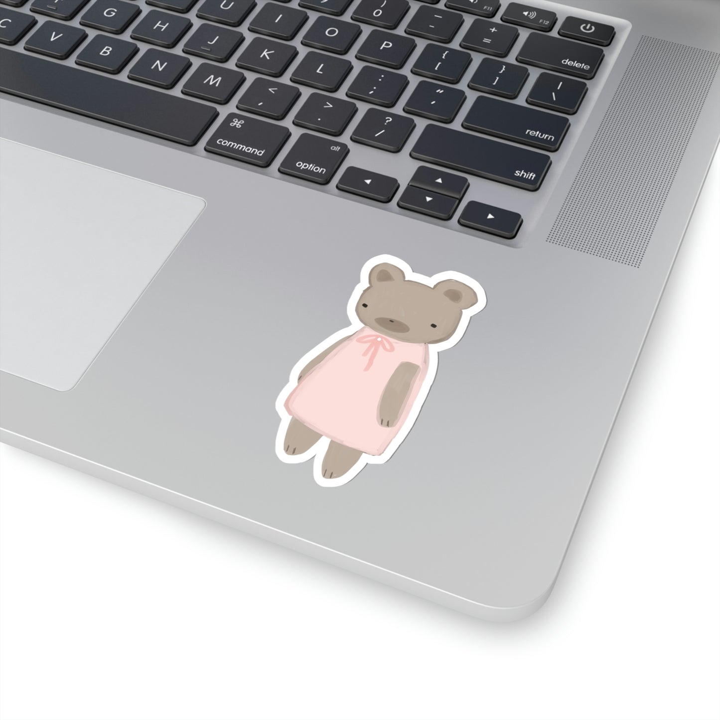 pink bear sticker