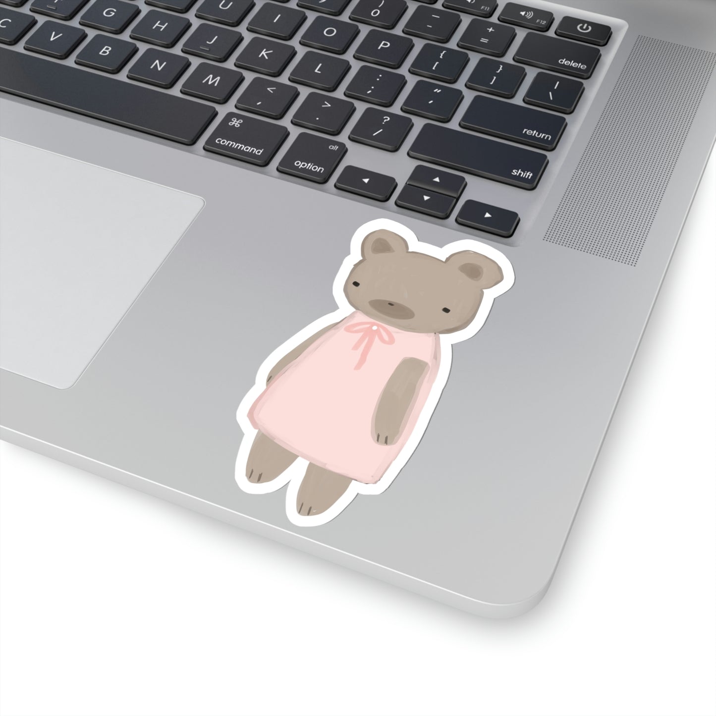 pink bear sticker