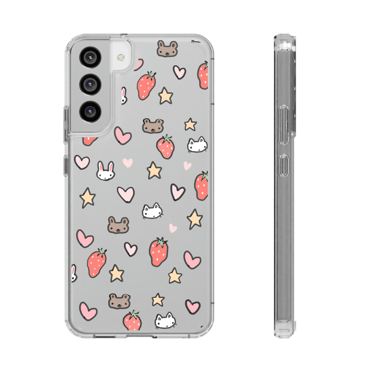 sticker clear case