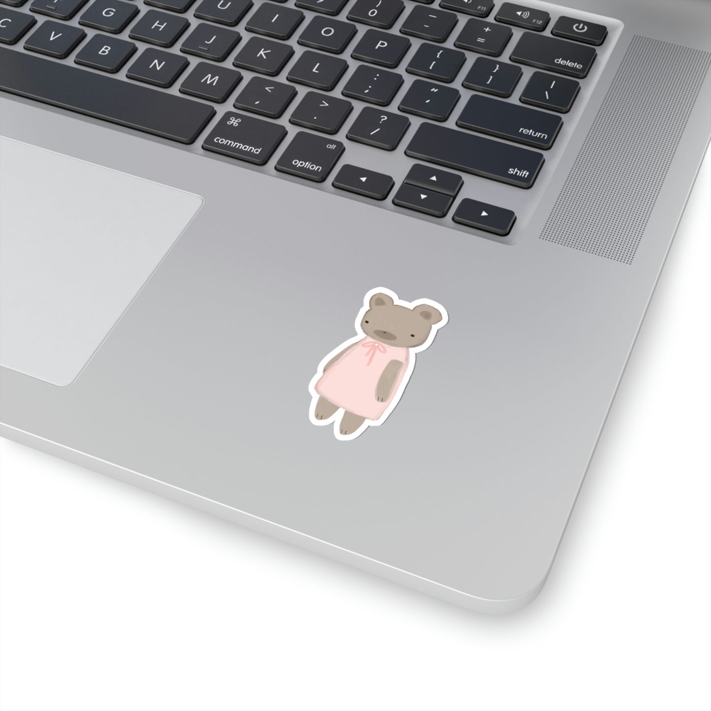 pink bear sticker