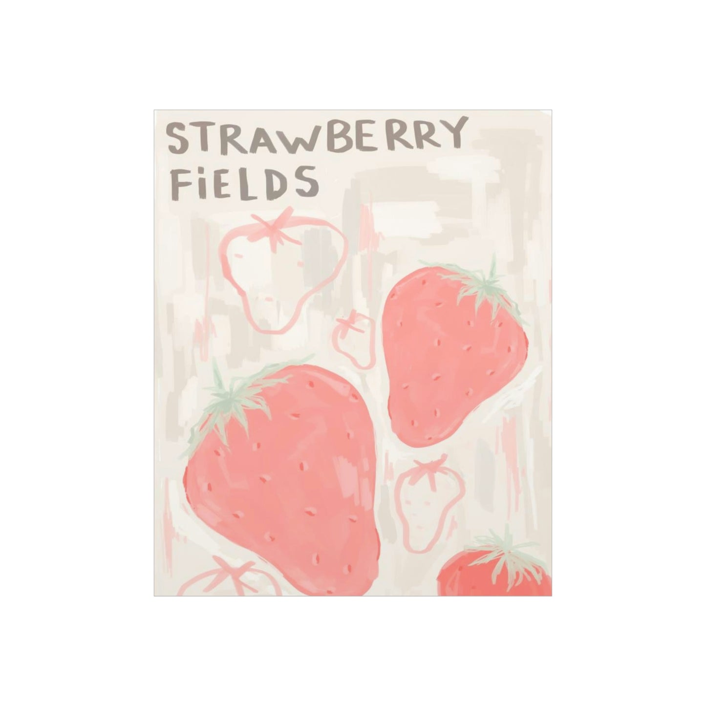 strawberry poster